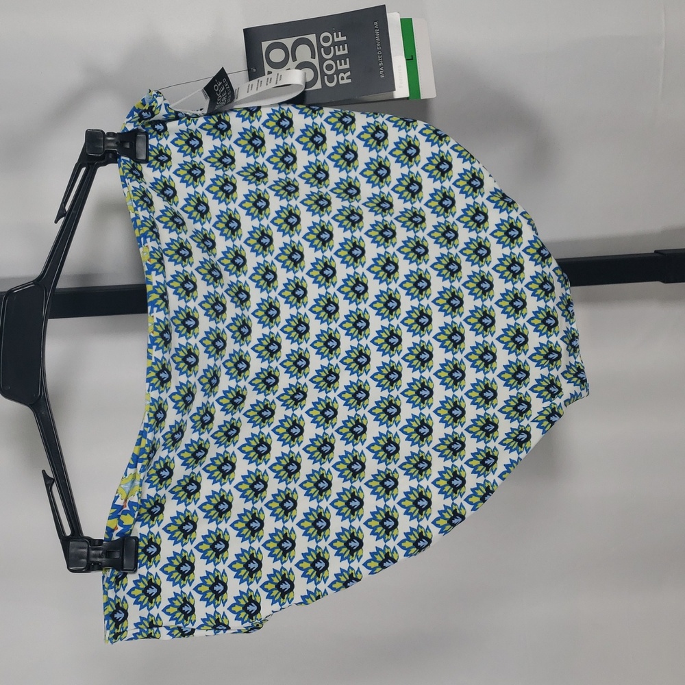 Coco Reef Verso High Waist Reversible Bikini Bottom -‎ Grecian Tile - SZ L - NWT - Picture 9 of 11